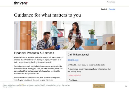 
                            9. Financial Products & Services | Thrivent Financial