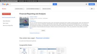 
                            12. Financial Reporting and Analysis