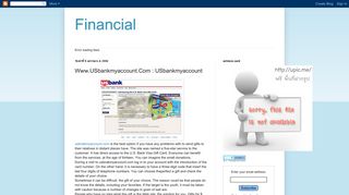 
                            6. Financial: Www.USbankmyaccount.Com : USbankmyaccount