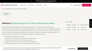 
                            8. FinancialForce ERP Live Events and Webinars