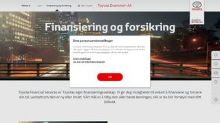 
                            10. Finansiering og forsikring - Toyota Drammen AS