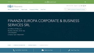 
                            10. FINANZA EUROPA CORPORATE & BUSINESS SERVICES SRL ...
