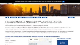 
                            9. Finanzamt München-Abteilung IV / V Arbeitnehmerbereich | Galaxia ...