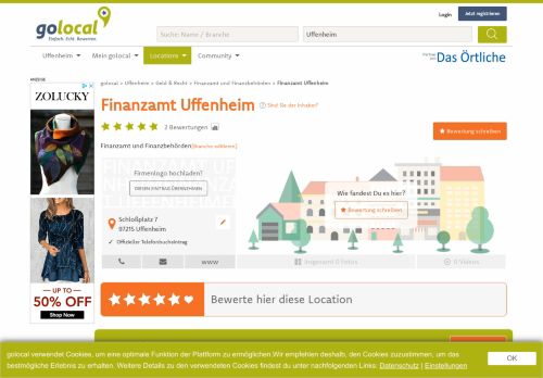 
                            11. Finanzamt Uffenheim - 1 Bewertung - Uffenheim - Schloßplatz | golocal