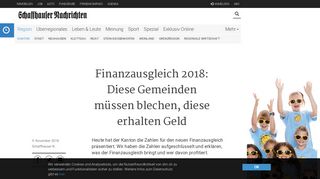 
                            10. Finanzausgleich 2018: Diese Gemeinden müssen blechen, diese ...