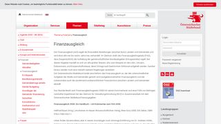
                            6. Finanzausgleich - Österreichischer Städtebund