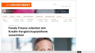 
                            8. Finanzcheck Pro Fonds Finanz arbeitet mit Kredit ... - Das Investment