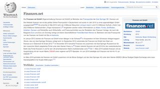 
                            9. Finanzen.net – Wikipedia