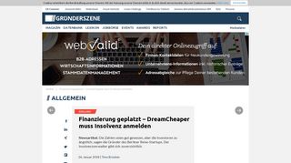 
                            4. Finanzierung geplatzt – DreamCheaper muss Insolvenz anmelden ...