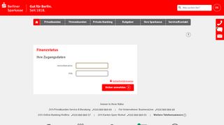 
                            7. Finanzstatus - Berliner Sparkasse