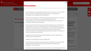 
                            11. Finanzstatus - Herner Sparkasse