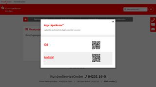 
                            11. Finanzstatus - Kreissparkasse Verden