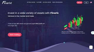 
                            2. Finarix - How to Make Fast Money Online by Trading