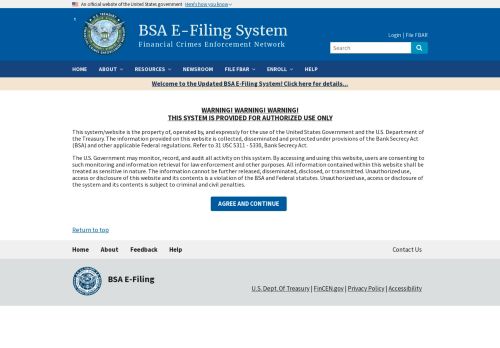 
                            4. FinCEN BSA E-Filing System