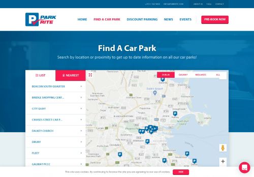 
                            3. Find A Car Park | Parking Ireland | Park Rite