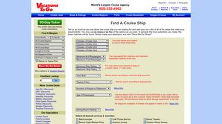 
                            10. Find A Cruise Ship - Vacations To Go