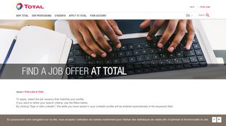 
                            3. Find a job at Total | Total Careers