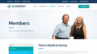 
                            13. Find a Medical Group | Alignment Health Plan