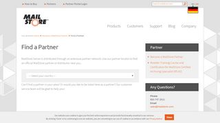 
                            5. Find a Partner - MailStore