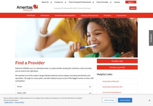 
                            13. Find a Provider - Ameritas