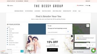 
                            4. Find A Retailer Near You | The Dessy Group