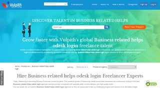 
                            8. Find and hire freelancers in Business Related Helps odesk login ...