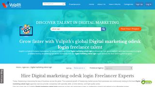 
                            9. Find and hire freelancers in Digital Marketing odesk login | vulpith.com