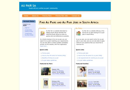 
                            4. Find Au Pairs and Au Pair Jobs in South Africa - Au Pair SA