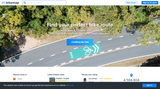 
                            6. Find bicycle tracks and map rides, Cycle route planner, GPS | Bikemap ...