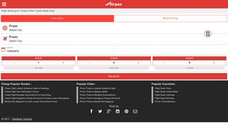 
                            6. Find Cheap Flight Tickets, Airpaz.com - Flight Ticket Booking Site