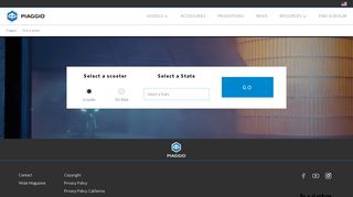 
                            5. Find Dealers - Piaggio.com