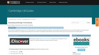 
                            4. Find ebooks - ebooks@cambridge - LibGuides at University of ...