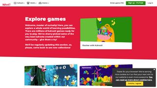 
                            4. Find games of Kahoot! | Free learning games