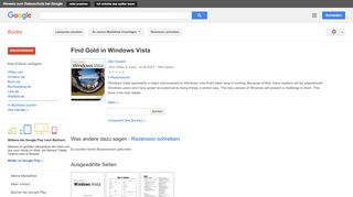 
                            5. Find Gold in Windows Vista