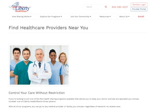 
                            8. Find Health Share Providers Near You | Liberty HealthShare