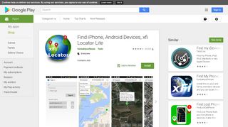 
                            10. Find iPhone, Android Devices, xfi Locator Lite - Apps on Google Play