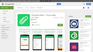 
                            9. Find job offers - Trovit Jobs - Apps on Google Play