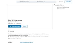 
                            8. Find KIK Usernames | LinkedIn