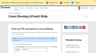 
                            12. Find my FTP username in cPanel hosting | Linux Hosting (cPanel ...