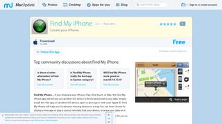 
                            7. Find My iPhone 2.0.1 free download for Mac | MacUpdate