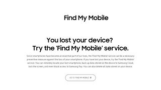 
                            6. Find My Mobile | Apps - The Official Samsung Galaxy Site