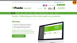 
                            7. Find my Panda bin collection day Pay Panda bills online