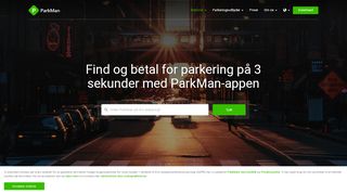 
                            3. Find og betal for parkering online med ParkMan! - ParkMan.dk