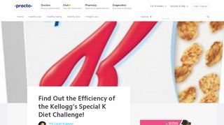
                            12. Find Out the Efficiency of the Kellogg's Special K Diet Challenge!