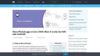 
                            10. Find out why HoverWatch the most decent competitor is mSpy