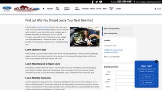 
                            11. Find out Why You Should Lease Your Next New Ford | Camelback Ford