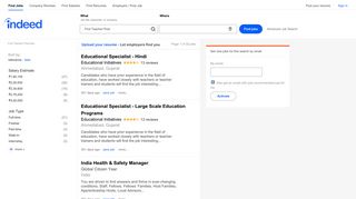 
                            5. Find Teacher Post Jobs - February 2019 | Indeed.co.in