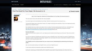 
                            11. Find The Email For Your Origin / EA Account (v. 2) - Battlelog ...