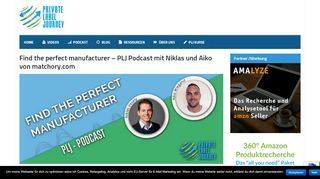 
                            12. Find the perfect manufacturer – PLJ Podcast mit Niklas und Aiko von ...