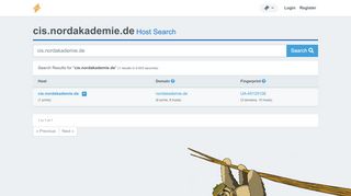 
                            11. Find Websites Linked to the host cis.nordakademie.de | SiteSleuth.io